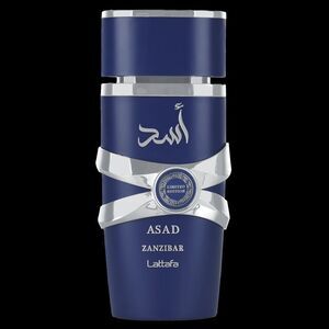 Lattafa Asad Zanzibar Eau de Parfum EDP Spray for Men 3.4 oz / 100 ml - New